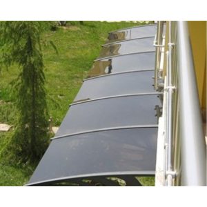 Sundurmagross Transpaforza TF STD 1.10 Kapı Üstü Sundurma 200 X 100 Bronz - Görsel 3