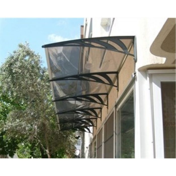 Sundurmagross Transpaforza TF STD 1.10 Kapı Üstü Sundurma 300 X 100 Bronz - Görsel 3