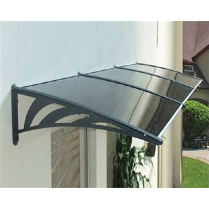 Sundurmagross Transpaforza TF STD 1.12 Kapı Üstü Sundurma 240 X 100 Gri 3 mm Solid Levha - Görsel 3