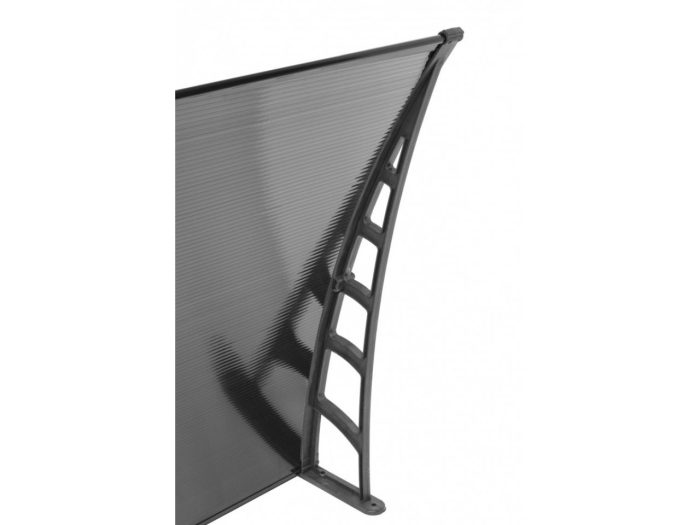Sundurmagross COSMOS Kapı Pencere Üstü Pratik Sundurma 105x240 - Siyah - Görsel 5