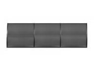 Sundurmagross COSMOS Kapı Pencere Üstü Pratik Sundurma 105X360 - Siyah - Görsel 3