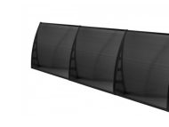 Sundurmagross COSMOS Kapı Pencere Üstü Pratik Sundurma 105X480 - Siyah - Görsel 5
