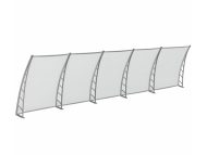 Sundurmagross COSMOS Kapı Pencere Üstü Pratik Sundurma 105X600 - Şeffaf