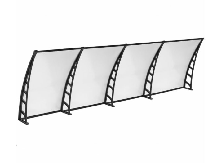 Sundurmagross COSMOS Kapı Pencere Üstü Pratik Sundurma 105X600 - Şeffaf - Görsel 2