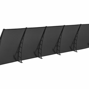 Sundurmagross COSMOS Kapı Pencere Üstü Pratik Sundurma 105X600 - Siyah