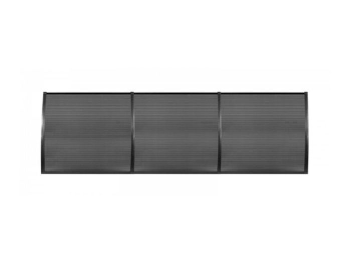 Sundurmagross COSMOS Kapı Pencere Üstü Pratik Sundurma 105X600 - Siyah - Görsel 2