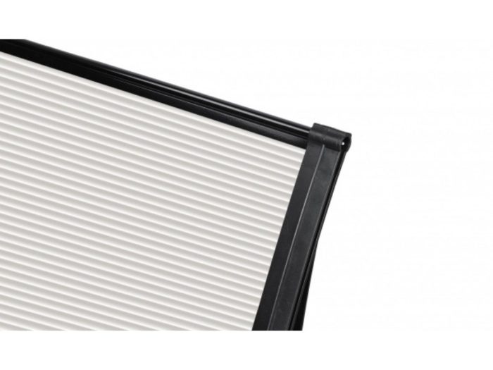 Sundurmagross CROCUS Kapı Pencere Üstü Pratik Sundurma 80X120 – Şeffaf - Görsel 4