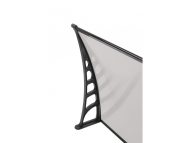 Sundurmagross CROCUS Kapı Pencere Üstü Pratik Sundurma 80X120 – Şeffaf - Görsel 3