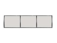 Sundurmagross CROCUS Kapı Pencere Üstü Pratik Sundurma 80X360 – Şeffaf - Görsel 5