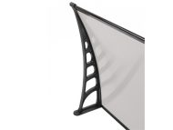 Sundurmagross CROCUS Kapı Pencere Üstü Pratik Sundurma 80X360 – Şeffaf - Görsel 3