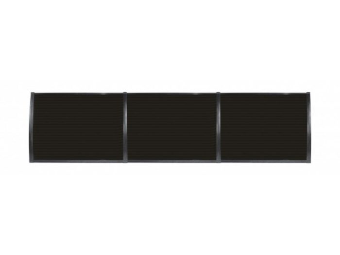 Sundurmagross CROCUS Kapı Pencere Üstü Pratik Sundurma 80X360 – Siyah - Görsel 4