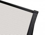 Sundurmagross CROCUS Kapı Pencere Üstü Pratik Sundurma 80X480 – Şeffaf - Görsel 3