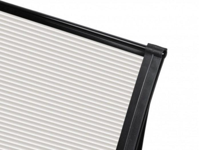 Sundurmagross CROCUS Kapı Pencere Üstü Pratik Sundurma 80X480 – Şeffaf - Görsel 3