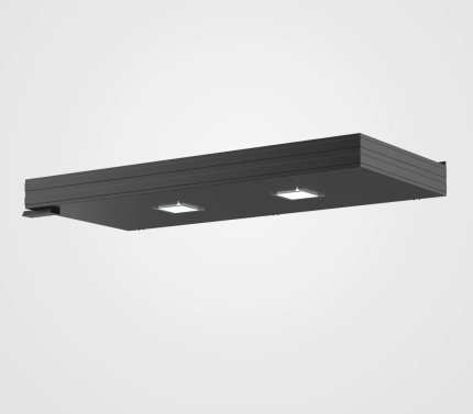 Sundurmagross Alüminyum Işıklı Sundurma Korrain Elite Solo Left 200 cm x 90 cm Spotlu - Görsel 2