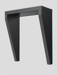 Sundurmagross Alüminyum Işıklı Sundurma Angle Dual Lux 200 cm x 90 cm Ledli - Görsel 3