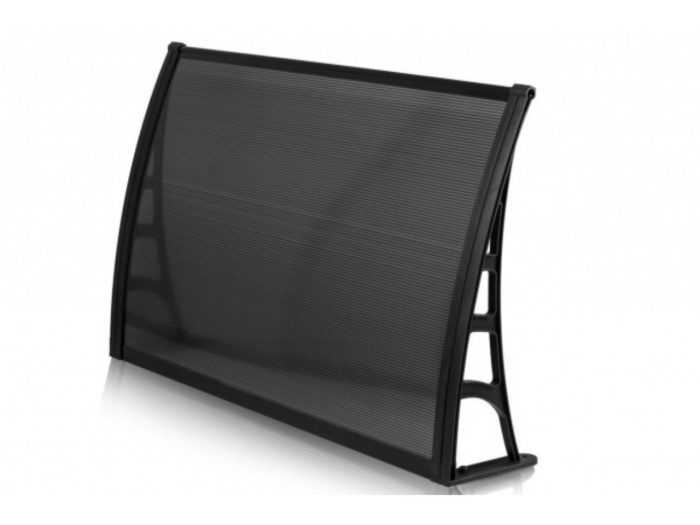 Sundurmagross LOTUS Kapı Pencere Üstü Pratik Sundurma 70X120 - Siyah - Görsel 2
