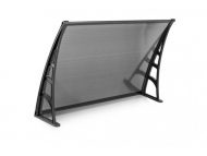 Sundurmagross LOTUS Kapı Pencere Üstü Pratik Sundurma 70X120 - Siyah