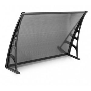 Sundurmagross LOTUS Kapı Pencere Üstü Pratik Sundurma 70X120 - Siyah