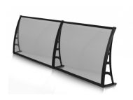 Sundurmagross LOTUS Kapı Pencere Üstü Pratik Sundurma 70X240 - Şeffaf - Görsel 2