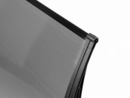 Sundurmagross LOTUS Kapı Pencere Üstü Pratik Sundurma 70X240 - Şeffaf - Görsel 4