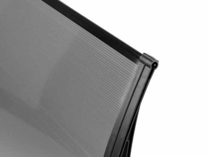 Sundurmagross LOTUS Kapı Pencere Üstü Pratik Sundurma 70X240 - Şeffaf - Görsel 4