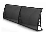 Sundurmagross LOTUS Kapı Pencere Üstü Pratik Sundurma 70X240 - Siyah