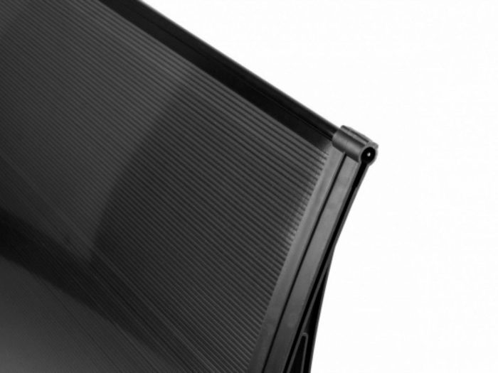 Sundurmagross LOTUS Kapı Pencere Üstü Pratik Sundurma 70X360 - Siyah - Görsel 5