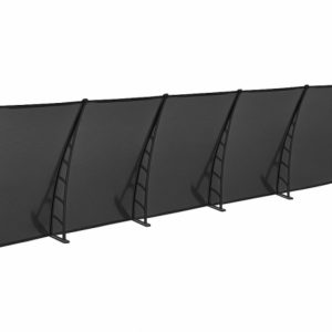 Sundurmagross LOTUS Kapı Pencere Üstü Pratik Sundurma 70X600 - Siyah