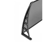 Sundurmagross LOTUS Kapı Pencere Üstü Pratik Sundurma 70X600 - Siyah - Görsel 6