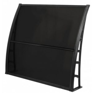 Sundurmagross LUPIN Kapı Pencere Üstü Pratik Sundurma 105x120 - Siyah