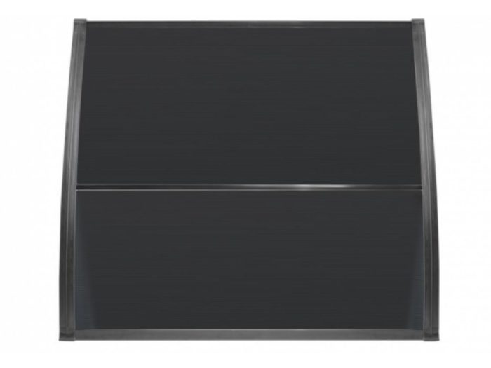 Sundurmagross LUPIN Kapı Pencere Üstü Pratik Sundurma 105x120 - Siyah - Görsel 3