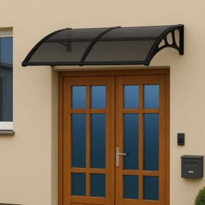 Sundurmagross LUPIN Kapı Pencere Üstü Pratik Sundurma 105X240 - Siyah
