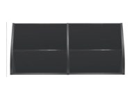 Sundurmagross LUPIN Kapı Pencere Üstü Pratik Sundurma 105X240 - Siyah - Görsel 4