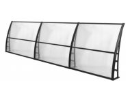 Sundurmagross LUPIN Kapı Pencere Üstü Pratik Sundurma 105X360 - Şeffaf