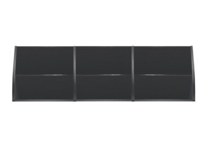 Sundurmagross LUPIN Kapı Pencere Üstü Pratik Sundurma 105X360 - Siyah - Görsel 3