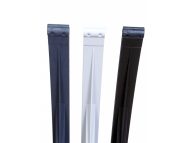 Sundurmagross Pratik Sundurma Kapı Pencere Üstü 100x150 cm Siyah 6mm Levhalı - Görsel 5