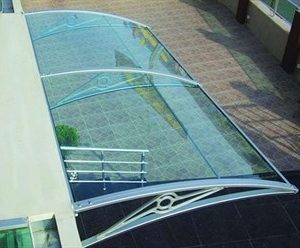 Sundurmagross TF Prolüx Seri 15.15 Alüminyum Ayaklı Sundurma 150 X 150 Yeşil 3 mm Solid Levha - Görsel 2