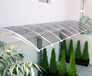 Sundurmagross TF Prolüx Seri 15.15 Alüminyum Ayaklı Sundurma 150 X 150 Gri 3 mm Solid Levha