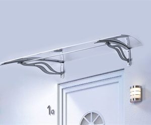 Sundurmagross Transpaforza TF Delux 1,16 Alüminyum Ayaklı Sundurma 160 X 100 Gri 4 mm Solid Levha