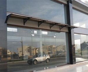 Sundurmagross Transpaforza TF STD 1.10 Kapı Üstü Sundurma 100 X 100 Bronz - Görsel 2