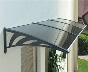 Sundurmagross Transpaforza TF STD 1.12 Kapı Üstü Sundurma 120 X 100 Gri 3 mm Solid Levha - Görsel 3