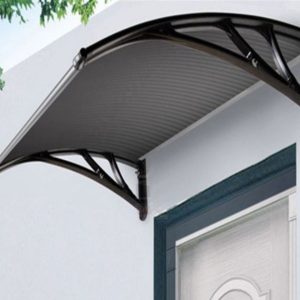 Sundurmagross Kapı Pencere Üstü Pratik Sundurma 150 X 100 cm Siyah