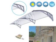 Sundurmagross Kapı Pencere Üstü Pratik Sundurma 200 X 100 cm Gri - Görsel 5