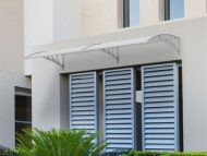 Sundurmagross Kapı Pencere Üstü Pratik Sundurma 200 X 100 cm Gri