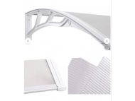 Sundurmagross Kapı Pencere Üstü Pratik Sundurma 240 X 100 Beyaz - Görsel 3