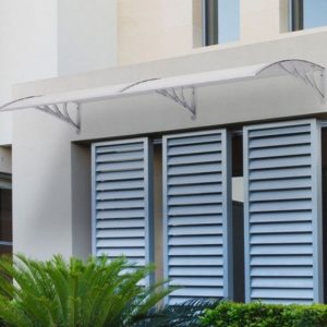 Sundurmagross Kapı Pencere Üstü Pratik Sundurma 240 X 80 cm Gri
