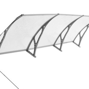 Sundurmagross Kapı Pencere Üstü Pratik Sundurma 360 X 80 Cm Gri