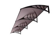 Sundurmagross Kapı Pencere Üstü Pratik Sundurma 360 X 80 Cm Siyah