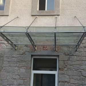 Sundurmagross Paslanmaz Taşıyıcılı Cam Sundurma