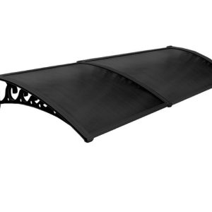 Sundurmagross Pratik Sundurma Kapı Pencere Üstü 100x240 cm Siyah 6 mm Levhalı